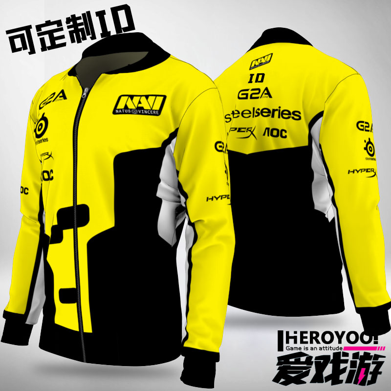 navi队服可定制id吃鸡手游战队服