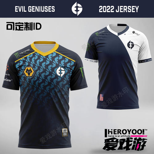 EG队服定制CSGO电竞衣服短袖