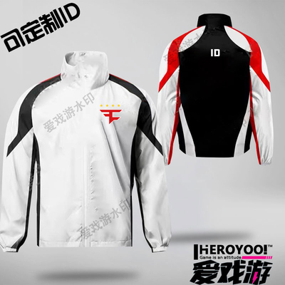 faze队服CSGO定制外套ropz电竞服
