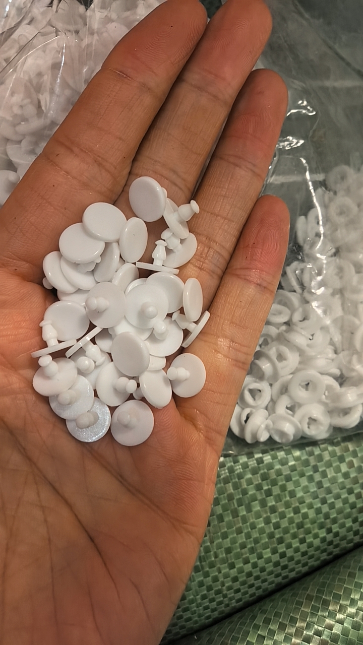 新型子母防拆扣二合卡扣扣子子母防拆按扣可固定卡住