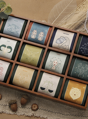 Date 35th原创 星座丝巾送人礼物长条女细窄发带飘带绑包腰带领巾