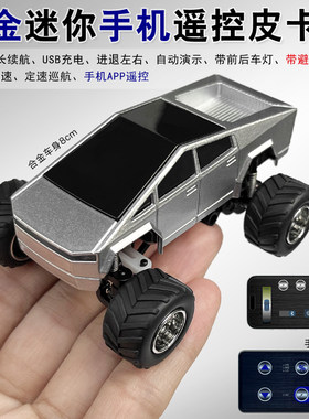 迷你合金遥控特斯拉大脚越野车