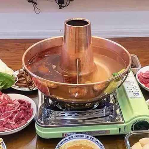 户外铜火锅/商用铜火锅