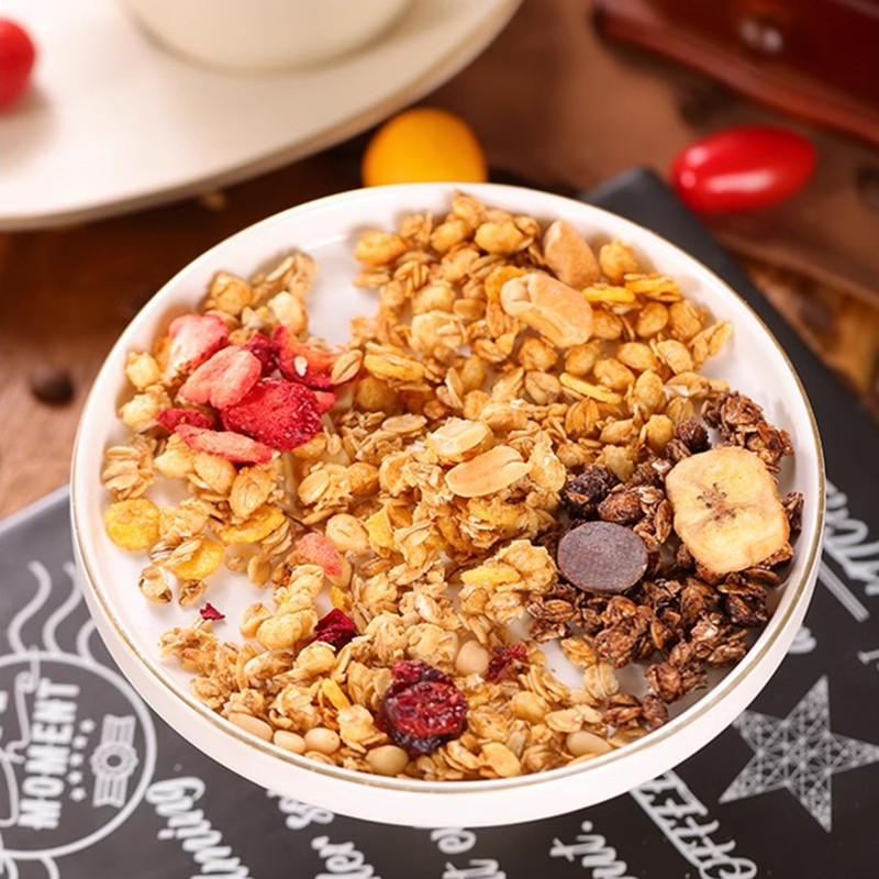坚果水果全燕麦片俄罗斯进口即食冲饮营养早餐干吃酸奶代餐食品