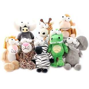新款宠物猫咪狗狗玩具可爱毛绒发声玩具鳄鱼大象猴子可爱动物公仔