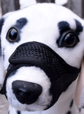 尼龙网格狗狗嘴套防咬口罩防乱吃防叫泰迪金毛拉布拉多中小型喝水