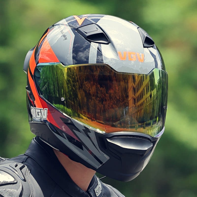 3c认证摩托车全盔男女机车巡航头盔夏季四季通用全覆式蓝牙安全盔