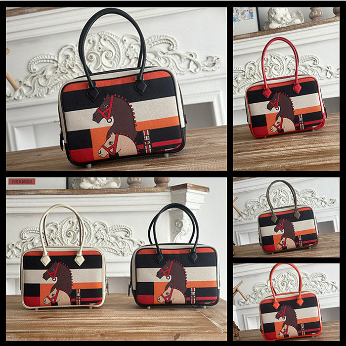 限定马图腾plume羽毛包