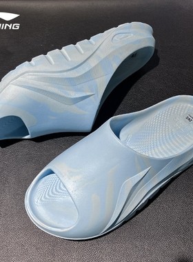 正品李宁拖鞋2026新品男女同款运动休闲外穿舒适键盘凉拖AGAW035