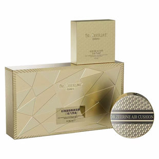 芝因博士三色气垫轻透凝脂焕颜瓷三色带替换装保湿补水隔离遮瑕