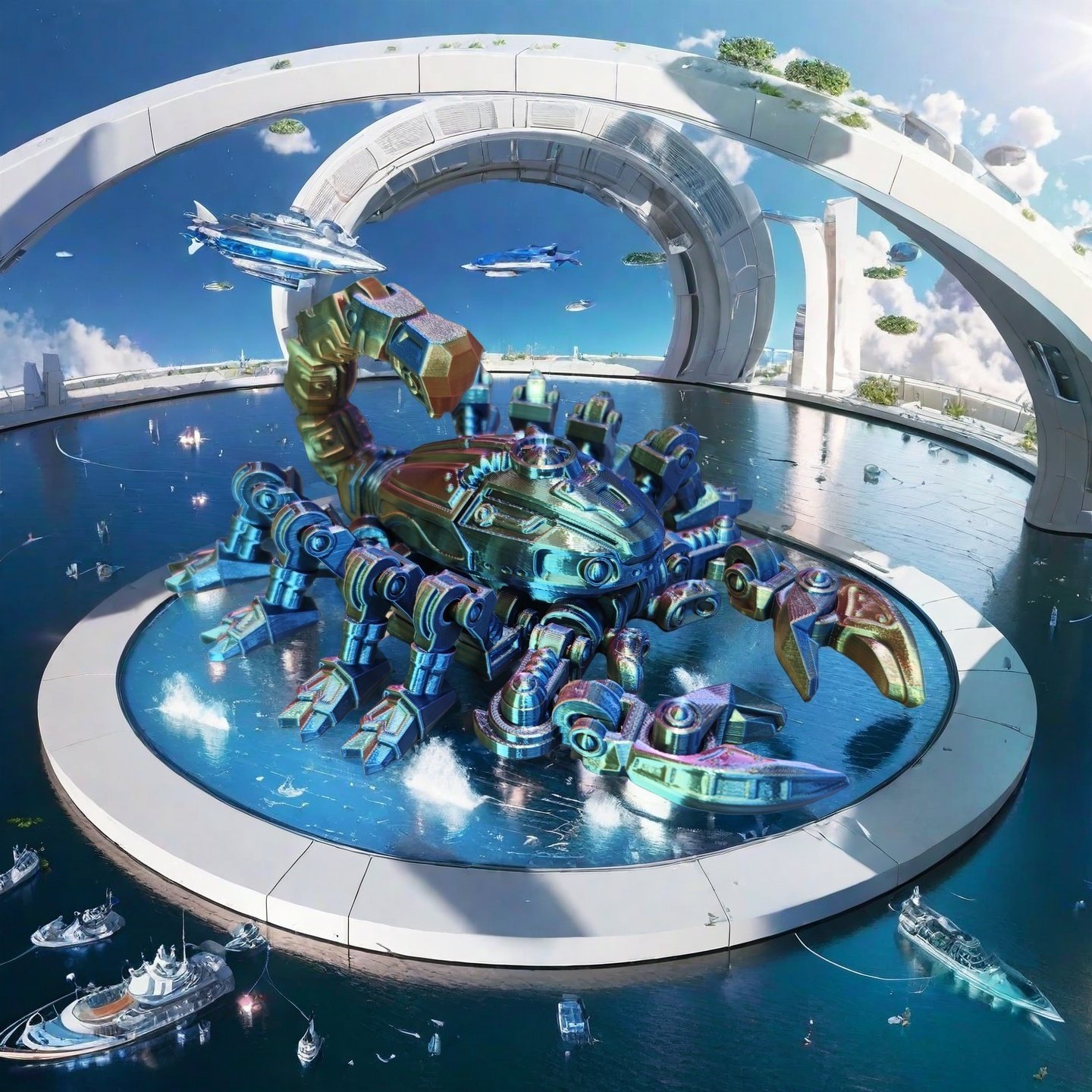 仿真动物玩偶赛博朋克机甲毒蝎子关节可活动儿童玩具节日生日礼物,玩具/童车/益智/积木/模型,仿真/动物玩偶,淘宝优惠券,粉丝福利购,淘宝优惠卷