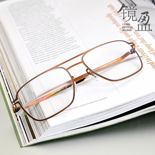 MYKITA镜架LEICA联名镜盈眼镜ML11双梁方框时尚男女同款轻薄全框