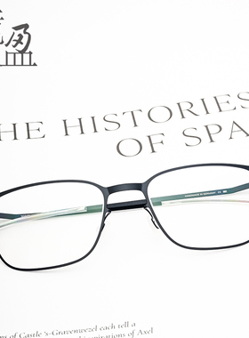 MYKITA近视镜架JARI镜盈眼镜薄钢超轻时尚简约方框商务男女镜框