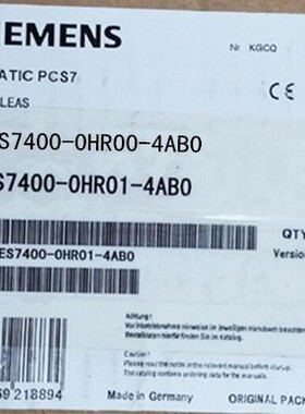 6ES7400-0HR00-4AB0 西门子S7-400H同步模块 6ES7 400-0HR00-4AB0
