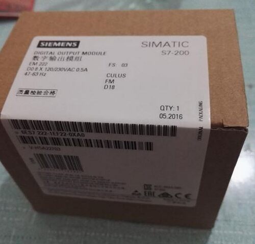 6ES7222-1HD22-0XA0 S7-200 数字输出模块6ES72221HD220XA0可编程