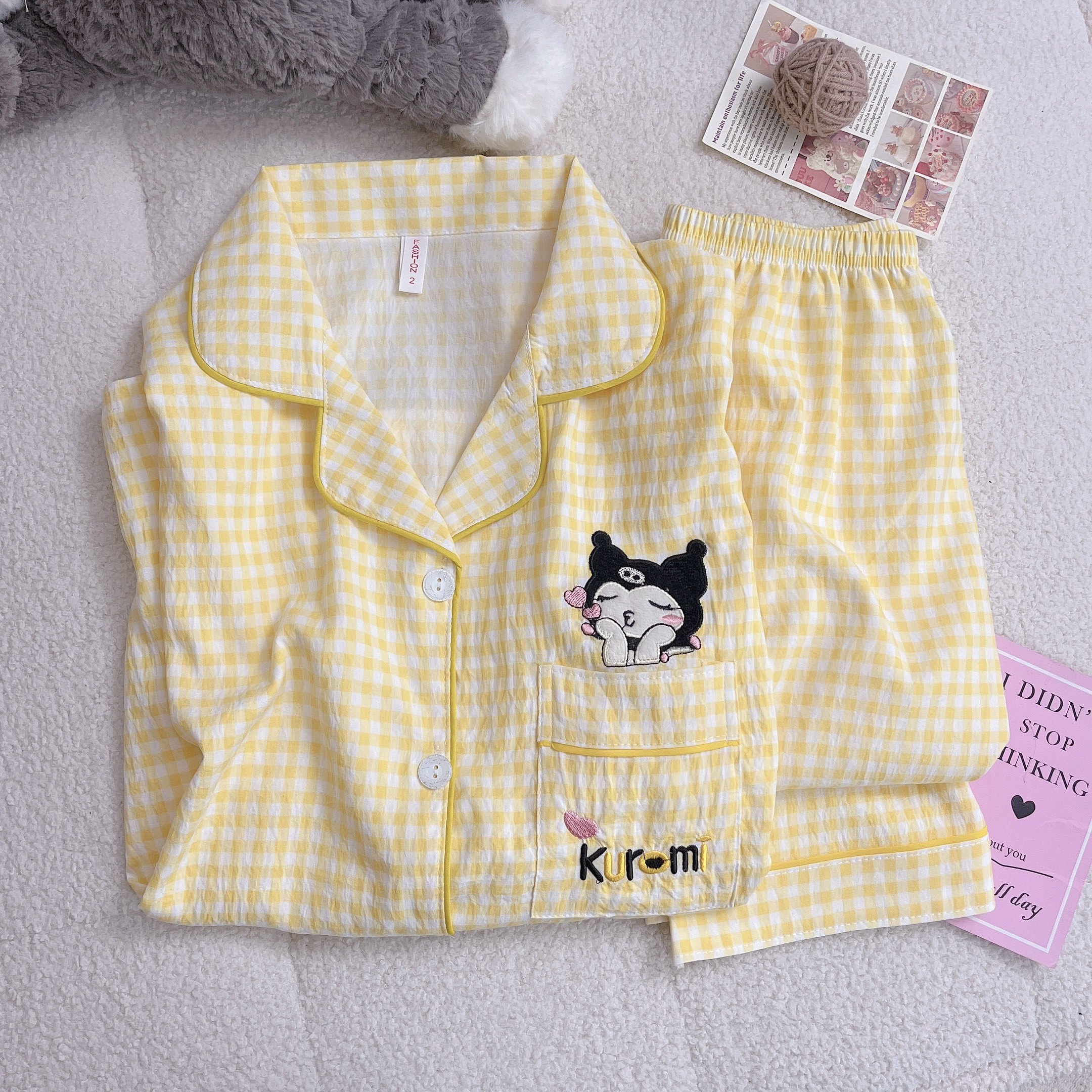 春秋季长袖薄款睡衣女云朵棉新款休闲开衫学生日系卡通家居服套装,女士内衣/男士内衣/家居服,睡衣/家居服套装,淘宝优惠券,粉丝福利购,淘宝优惠卷