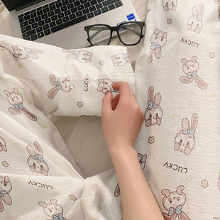 女长裤 薄款 遛弯睡裤 春夏秋季 宽松直筒裤 学生防蚊可外穿休闲家居裤