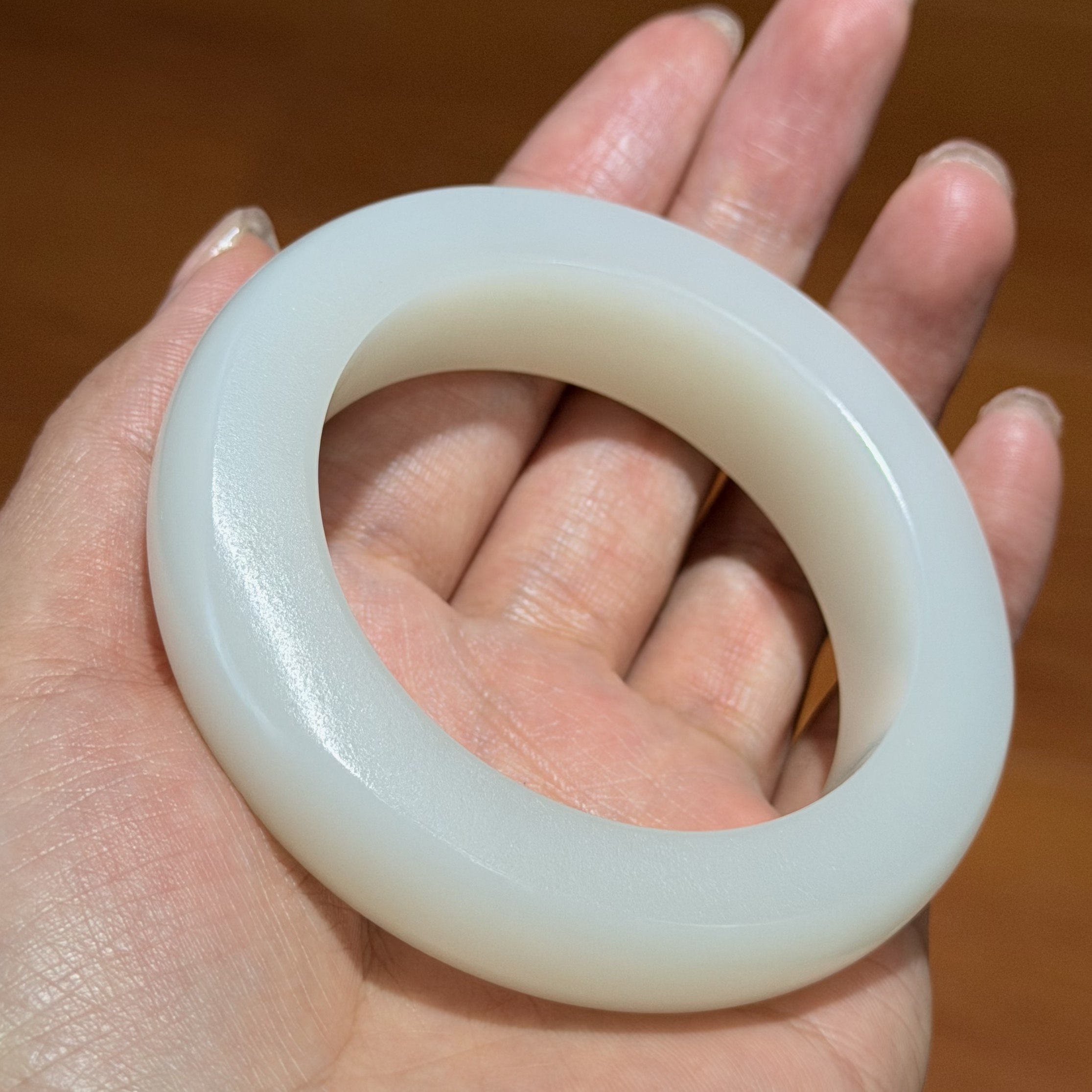 收藏级~羊脂玉籽料新疆和田玉手镯吊坠挂件玉石雕刻培训学校56圈,珠宝/钻石/翡翠,手饰,淘宝优惠券,粉丝福利购,淘宝优惠卷