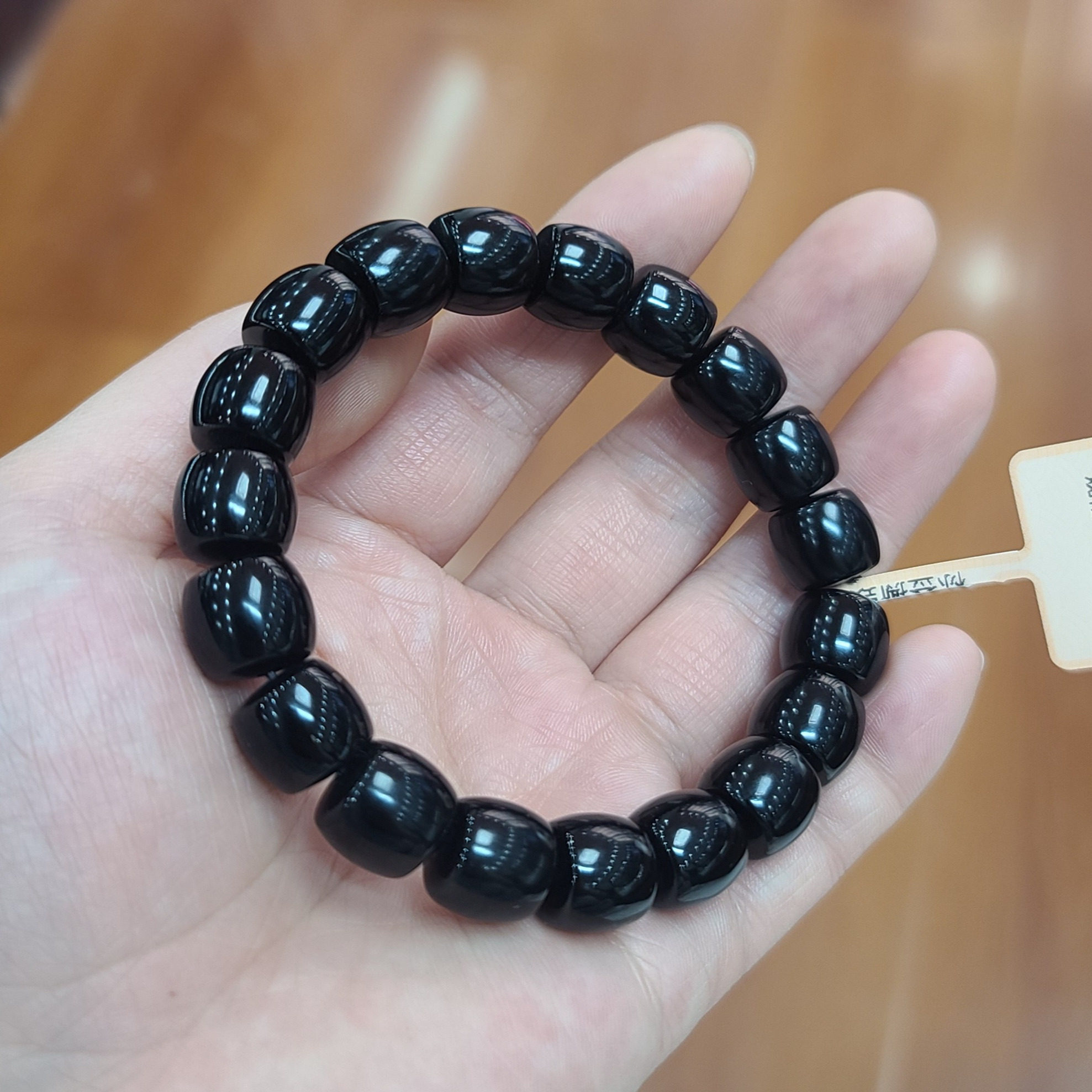 新疆和田墨玉籽料桶珠手串 戒指戒面耳钉项链 玉石雕刻培训学校