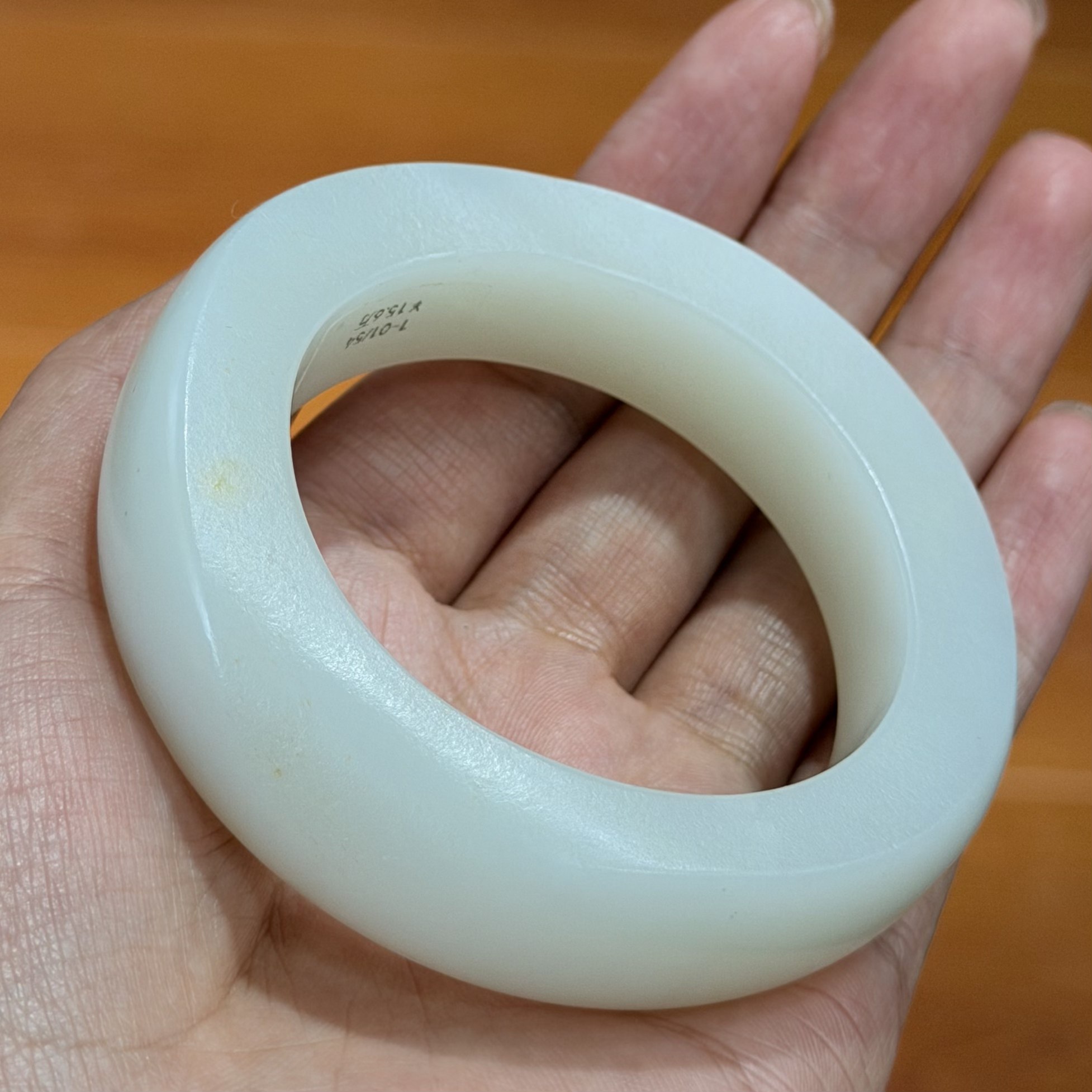 收藏级~羊脂玉籽料随型手镯油润新疆和田玉独料玉石雕刻培训54圈,珠宝/钻石/翡翠,手饰,淘宝优惠券,粉丝福利购,淘宝优惠卷