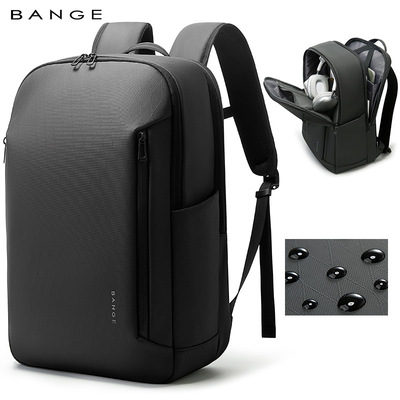 bange跨境男士轻便双肩包感商务背包大容量电脑包backpack