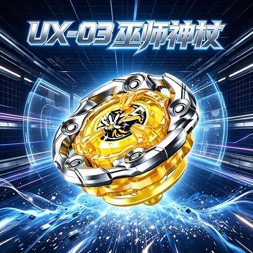 亚版正版UX-03爆旋陀螺巫师神杖