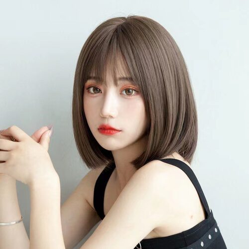 bobo头套假发自然无痕韩系少女