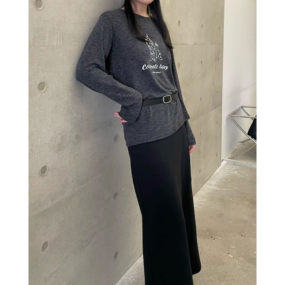 九1108韩国东大门t恤区ALLVIBE-8693331档口秋季原宿通勤高档纯色