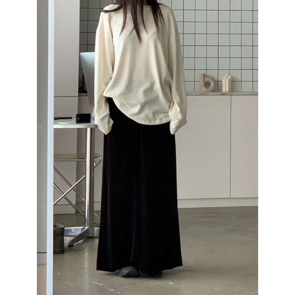 九1108韩国东大门t恤区MUNSELL-8692771甜美浪漫秋冬原宿韩版百搭