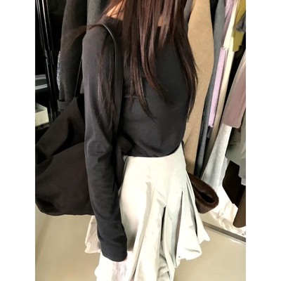 九1120韩国东大门t恤区WEARE-8704165正品简洁冬款时尚新款复古