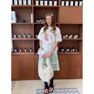 九0704韩国东大门t恤区Boutique-8576130秋季流行通勤风格纯色