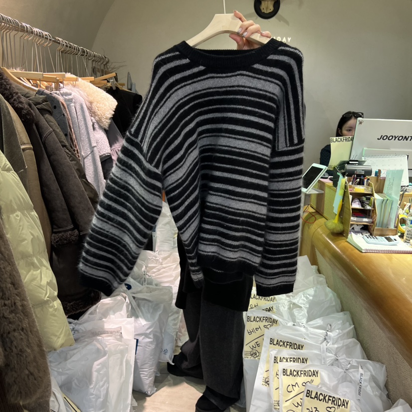 八1130韩国东大门运动户外毛衣区4508705学院韩版简约可爱街头