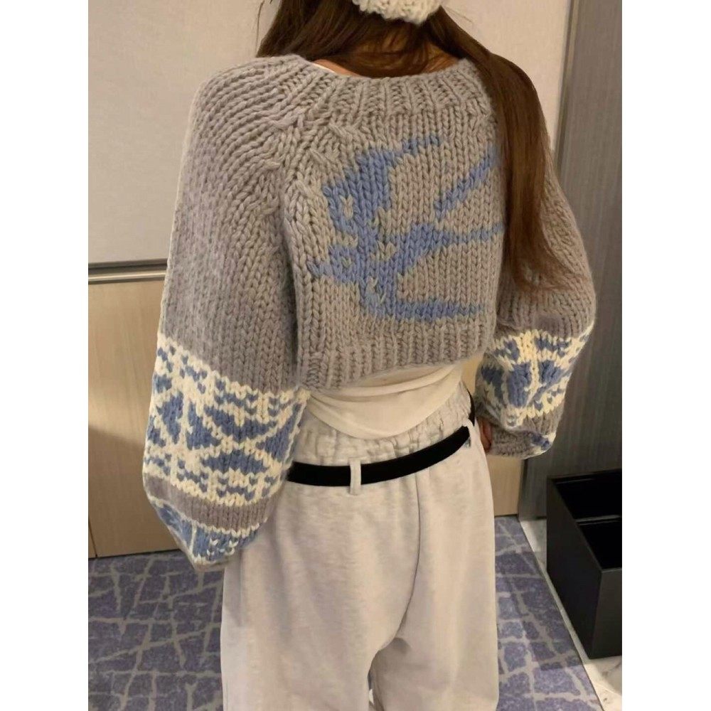 九1015韩国东大门毛衣区VIRKIN-8670273冬季档口正品别致休闲高档