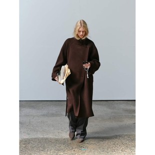 九1015韩国东大门大衣区London-flat-8670973浪漫纯色学院正品