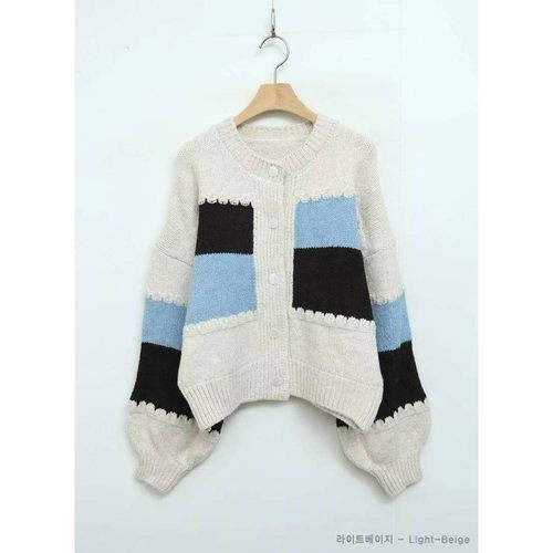 九1211韩国东大门针织衫区K-Lady-8724693街头通勤复古纯色气质