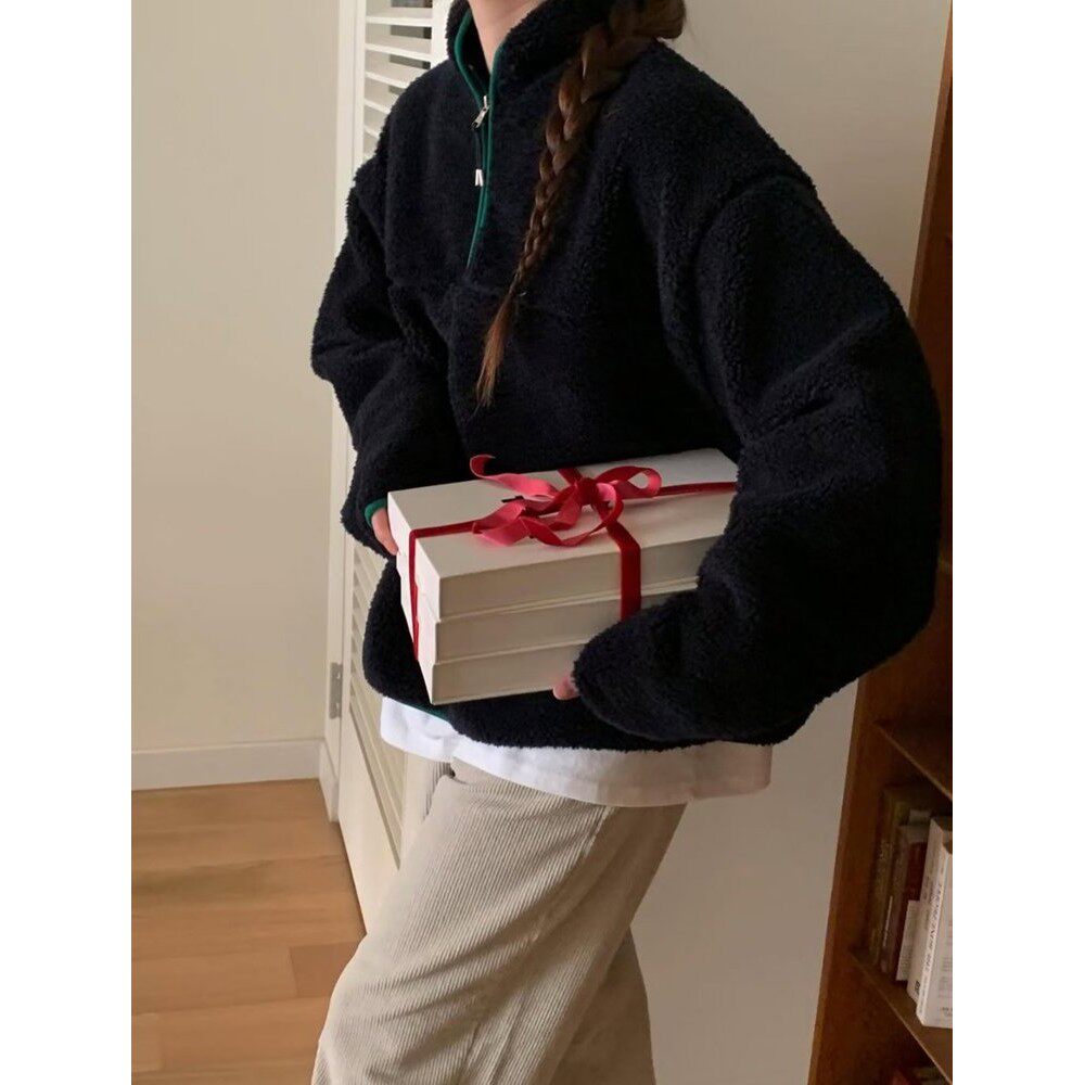 九1211韩国东大门运动户外夹克区AND-FLOYD-8723416魅力纯色知性