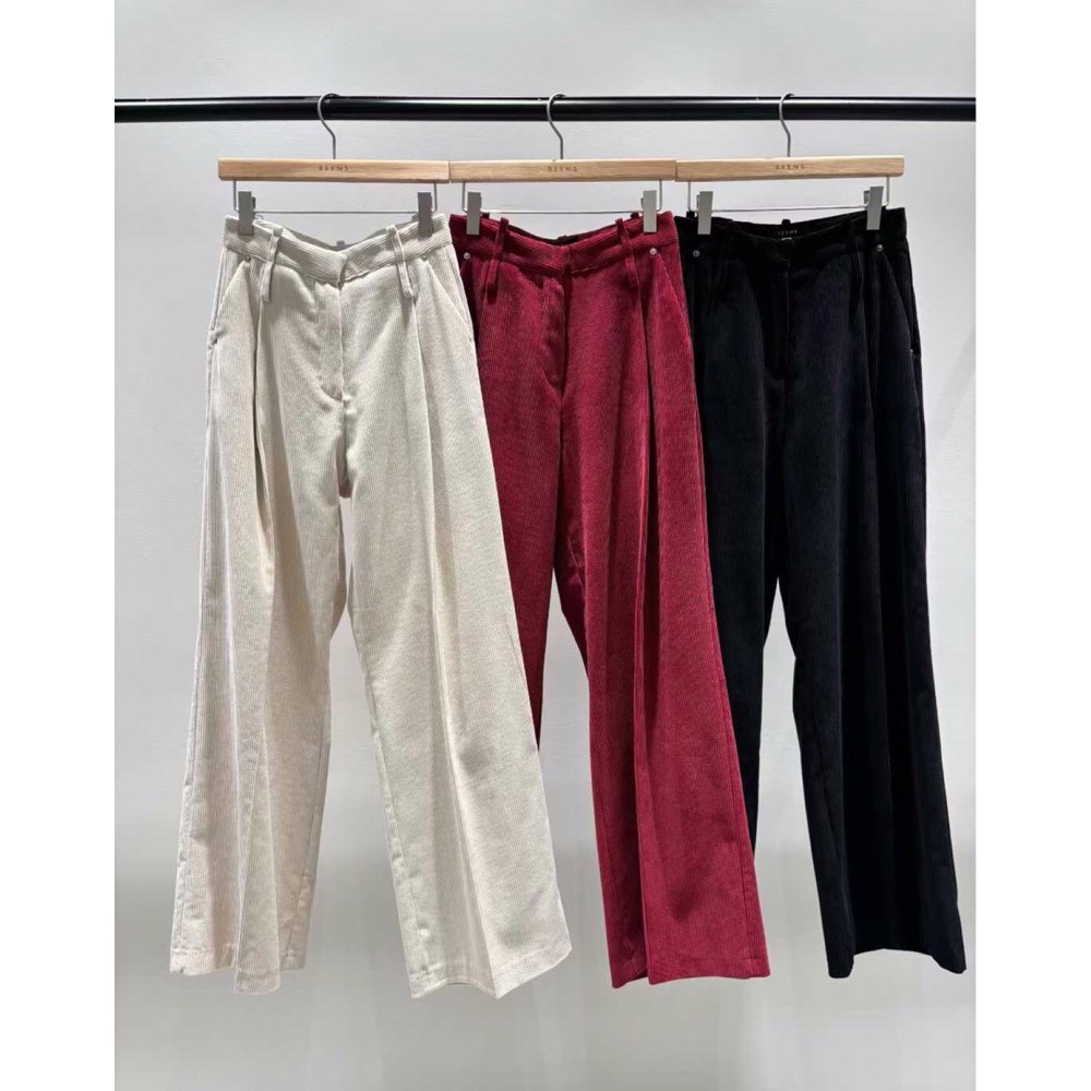 九1015韩国东大门休闲长裤区BEENS-8669648秋季高端通勤风格冬季