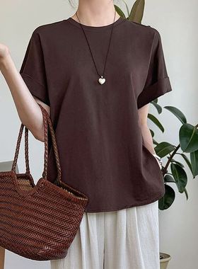 六0903韩国正品j-oamom-63230 T恤区夏款优雅新款气质直邮个性