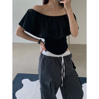 九0620韩国东大门衬衫-区VERANDA-8563029简约直邮原宿人气优雅