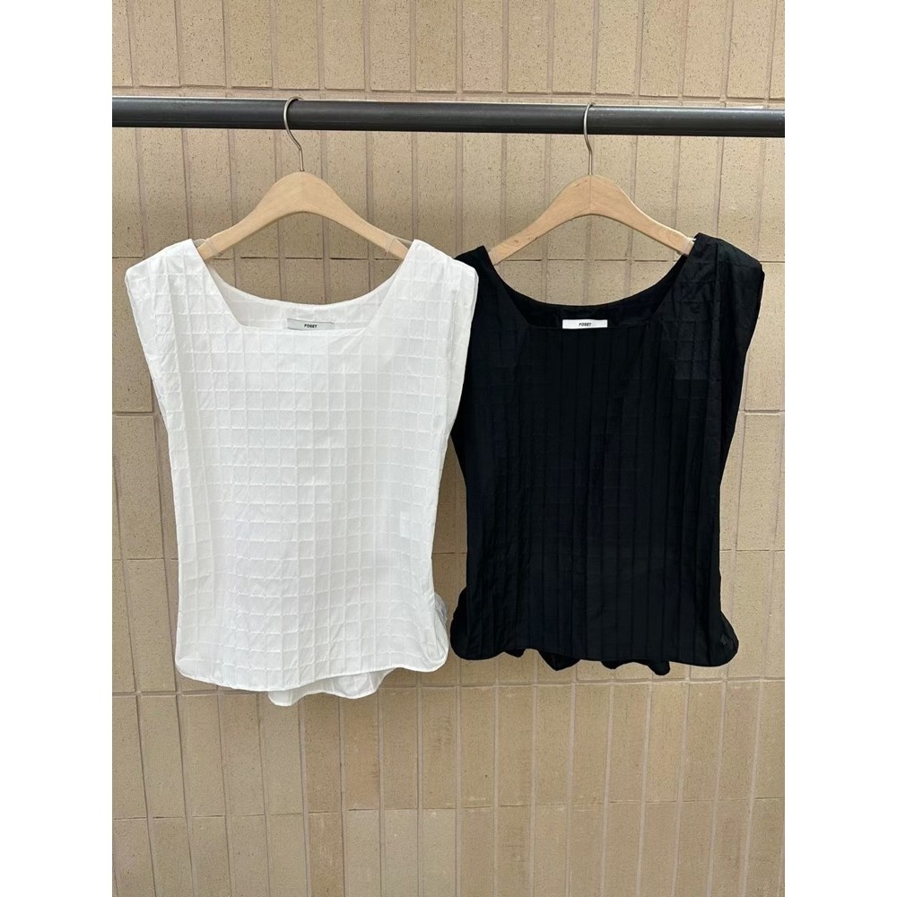 九0704韩国东大门背心区ADELE-8576944端庄通勤浪漫纯色舒适正品