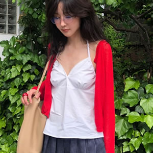 五0613韩国直邮 针织衫5056390区秋夏经典韩版端庄可爱英伦夏季