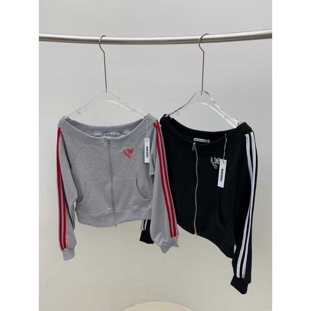 九0921韩国东大门运动户外卫衣区seolo-8649925知性新款复古直邮