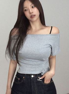 六0903韩国正品621916 T恤区可爱清新夏季端庄正品时装休闲舒适