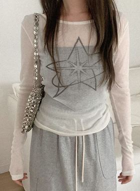 六0903韩国正品heylady-18043 T恤区炸街秋夏知性韩版风格可爱