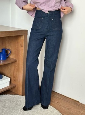 九0921韩国东大门运动牛仔裤区Flat_OGI-8649267秋冬洋气韩版优雅