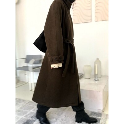 九1120韩国东大门大衣区WEARE-8703536新潮秋季清新通勤炸街冬季