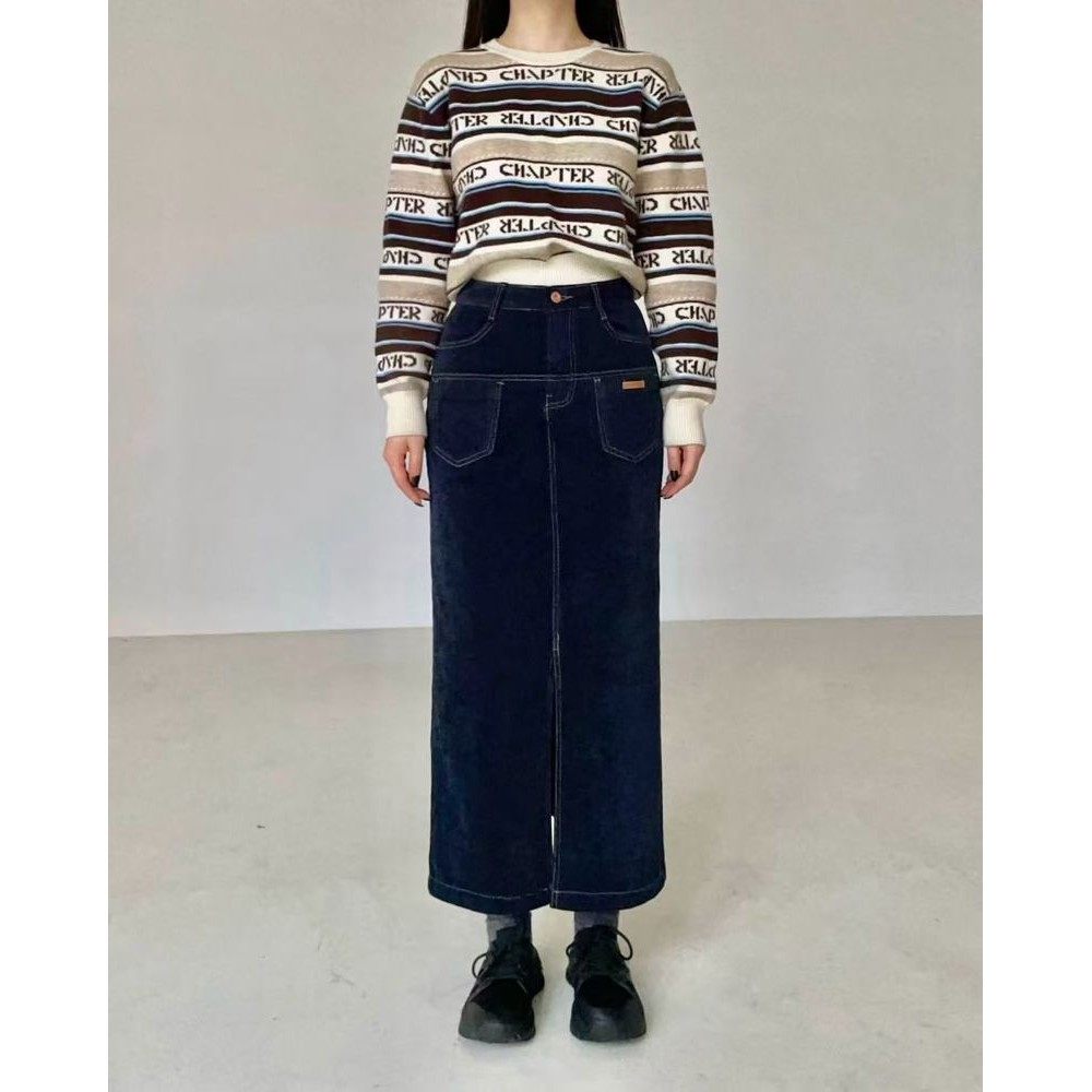 九1108韩国东大门户外半身裙区HowLuk-8692738百搭可爱学院冬季