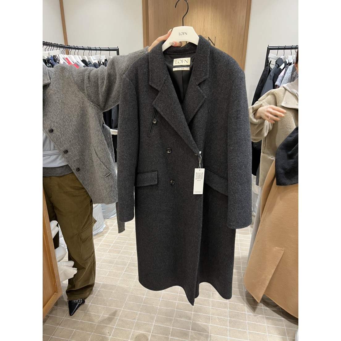 八1104韩国东大门运动瑜伽外套款大衣区4473026冬款高端新款魅力