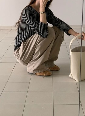 九1108韩国东大门t恤区Notice-8692332百搭可爱学院冬季简洁正品