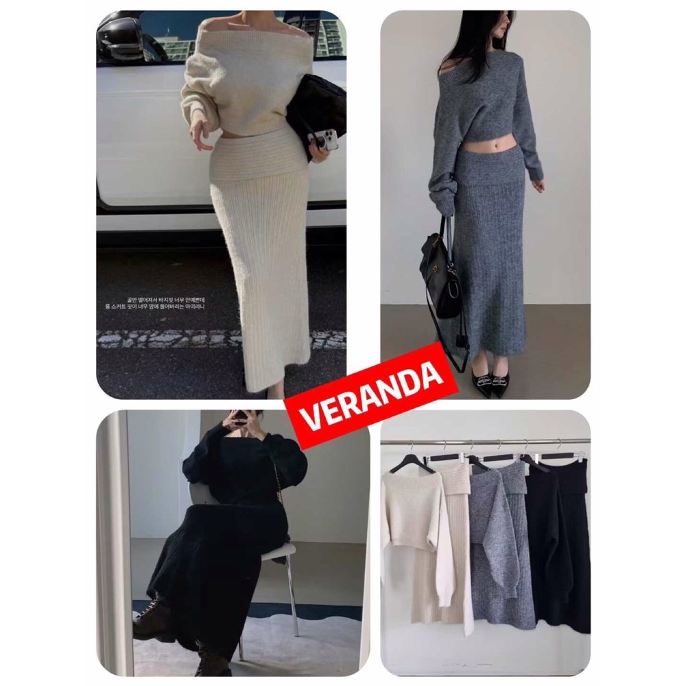 九1120韩国东大门套装区VERANDA-8705191休闲潮流直邮街头人气